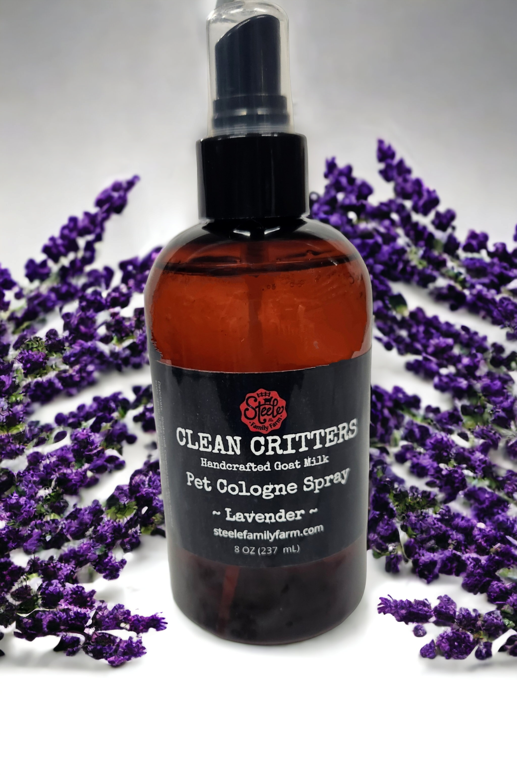 Steele Family Farm - Wholesale Pet Spray - Dog - Clean Critters Pet Cologne Spray3