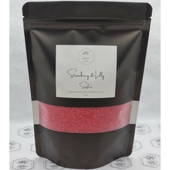 Strawberry & Lilly for wholesale by Wax Marvels Creations
