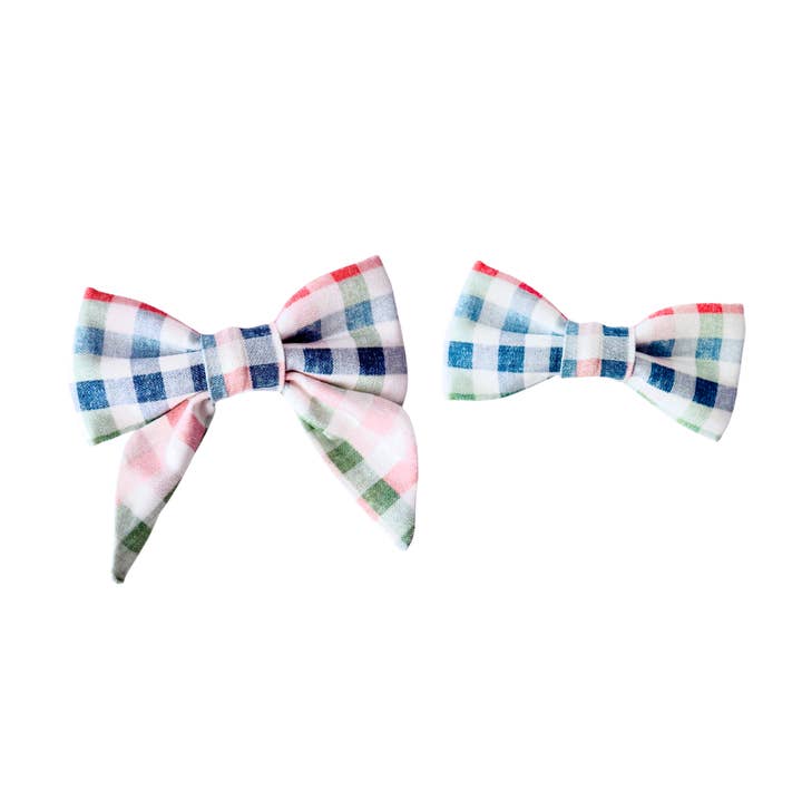 Frühlings‑Vichy‑Katzenschleifen für den Großhandel von Fetch Mart