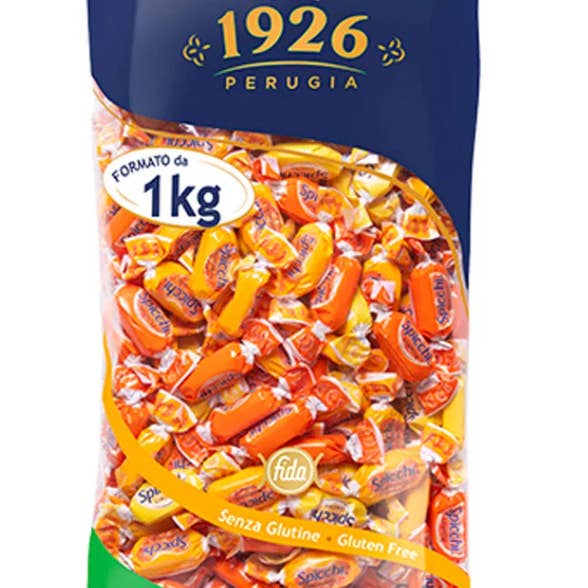 Stock Boy Candy Co. - Wholesale Gummy - Fida Spicchi Fruit - Italian Candy - Bulk - 1KG