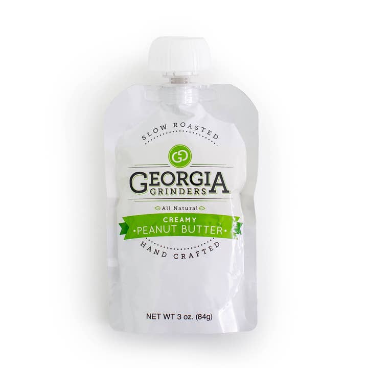 Georgia Grinders - Vente Beurres de noix - Georgia Grinders Beurre d'arachide crémeux 3 oz refermable (12)0