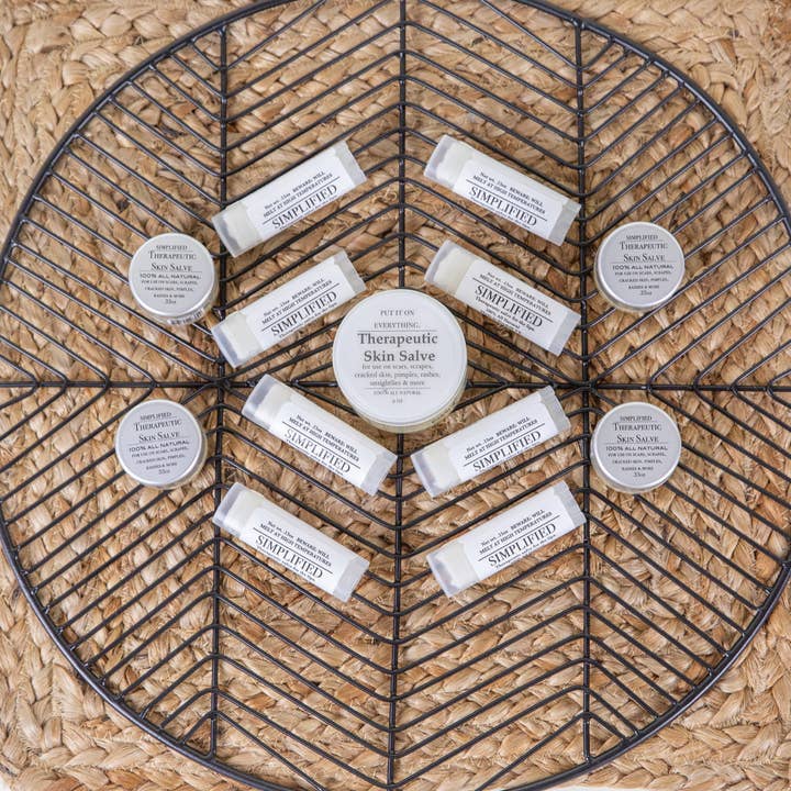 Simplified Soap - Wholesale Lip Balm - Therapeutic Skin Salve Lip Balm