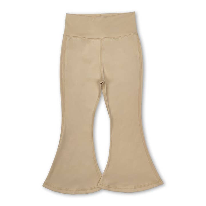 Yawoo Garments - Wholesale Athletic Pants - Kids - Khaki active wear kids girls yoga pants