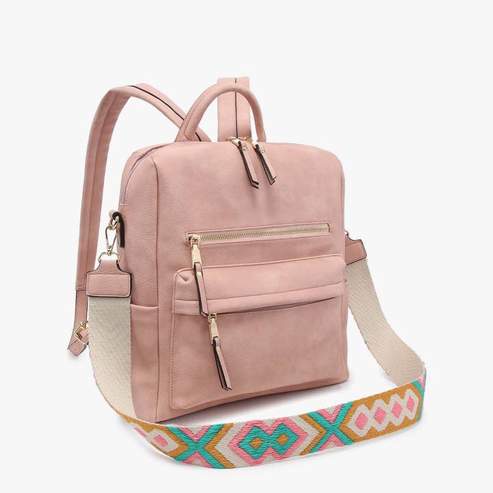 Jen & Co. - Wholesale Backpack – Women's - BP1993 Amelia Convertible Backpack w/ Guitar Strap19