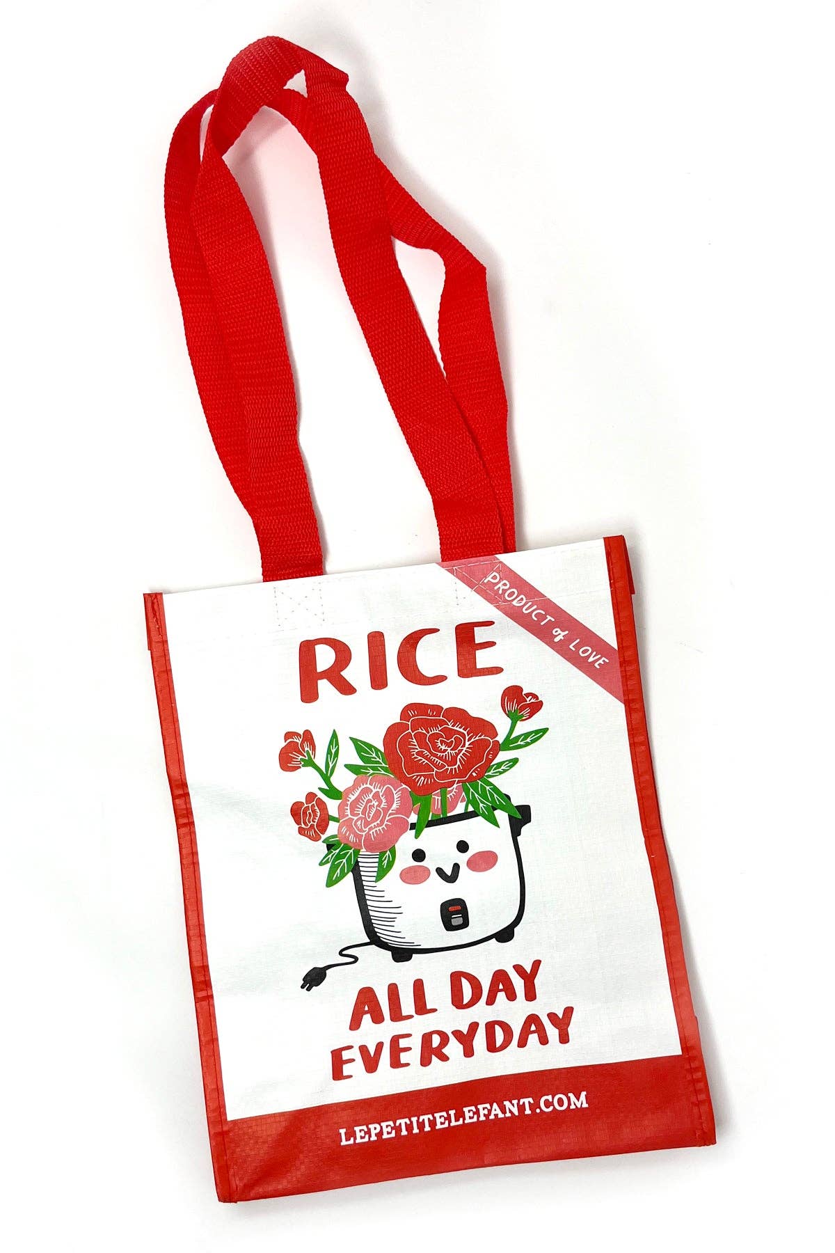 Le Petit Elefant - Wholesale Grocery/Shopping Bag - Rice All Day Everyday Shopping Bag3