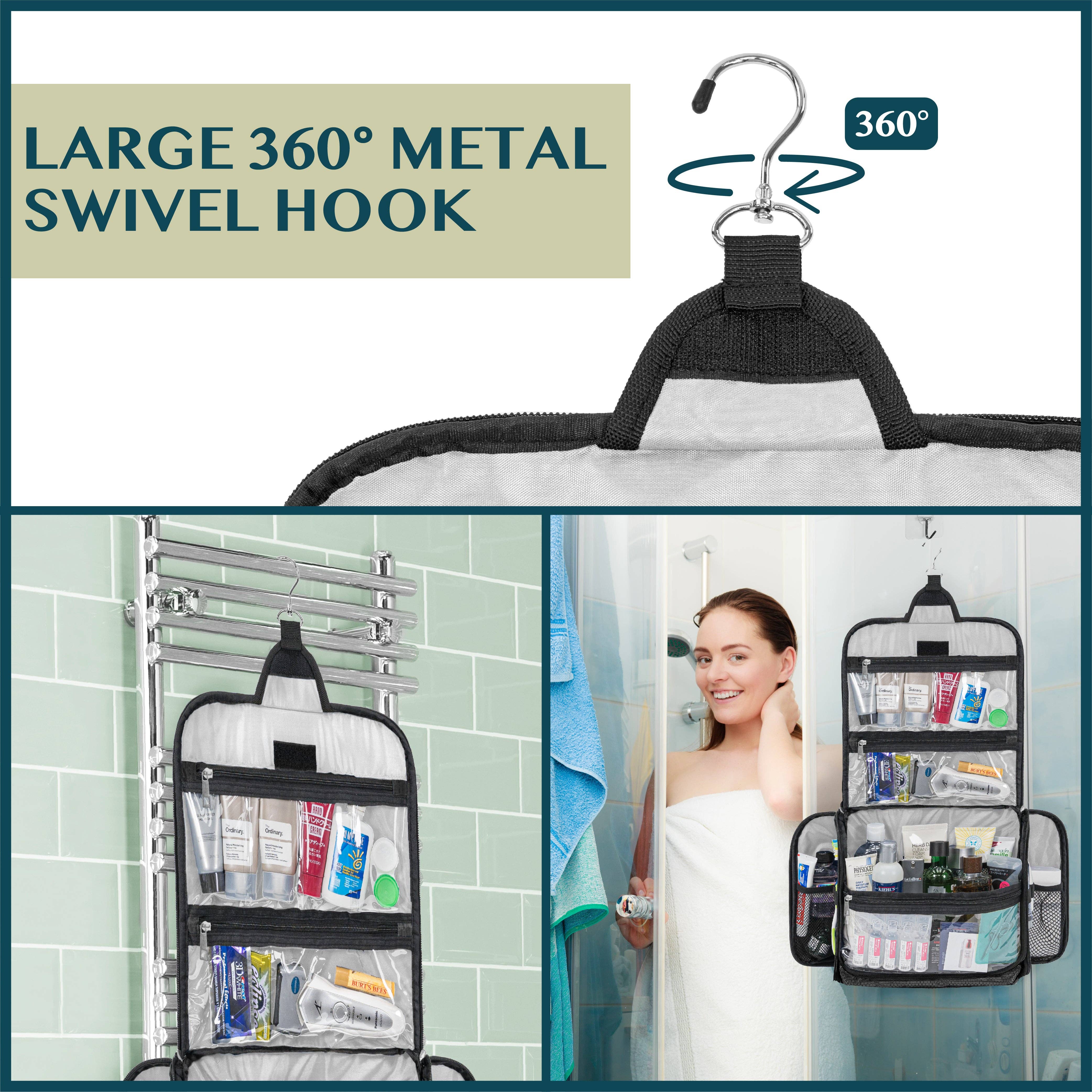 Pavilia – wholesale Toiletry bag – Unisex – Classic Hanging Toiletry Organizer Bag17