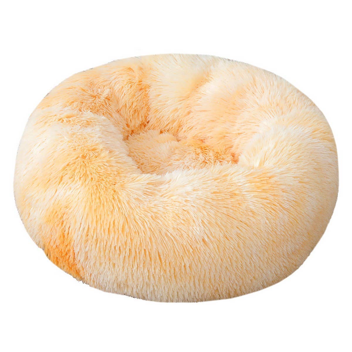PAWPAWwholesale - Wholesale Pet Bed - Cat/Dog - Fluffy Donut Cat Bed – Plush & Cozy Pet Cushion_CWMM527918
