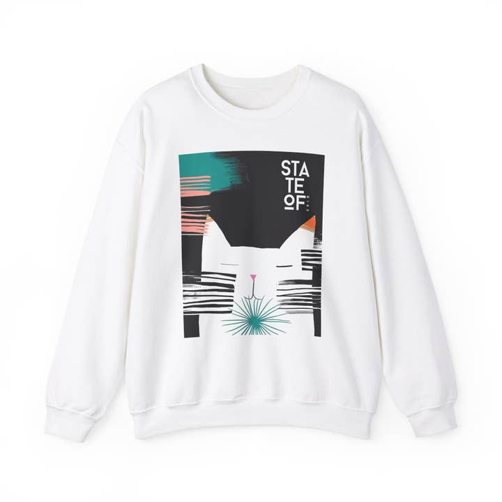 State of Mind Brand – wholesale Sweatshirt med tryck - Dam – Chandail Coton Ouate - Ti Minou