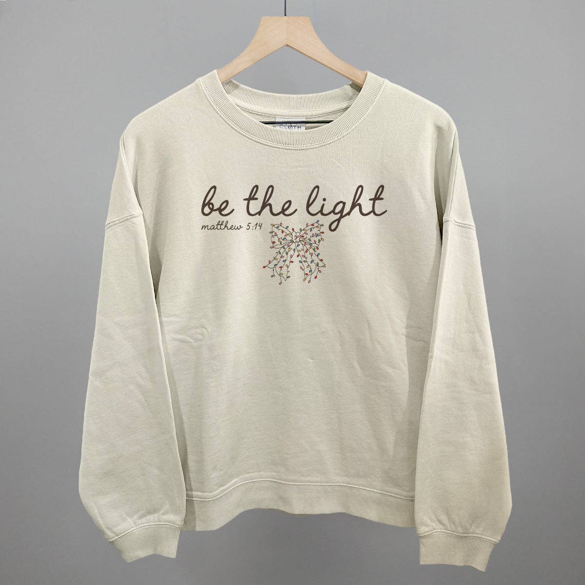 Ivy + Cloth - Wholesale Screen Printed T-Shirt - Women's - Be The Light Bow8