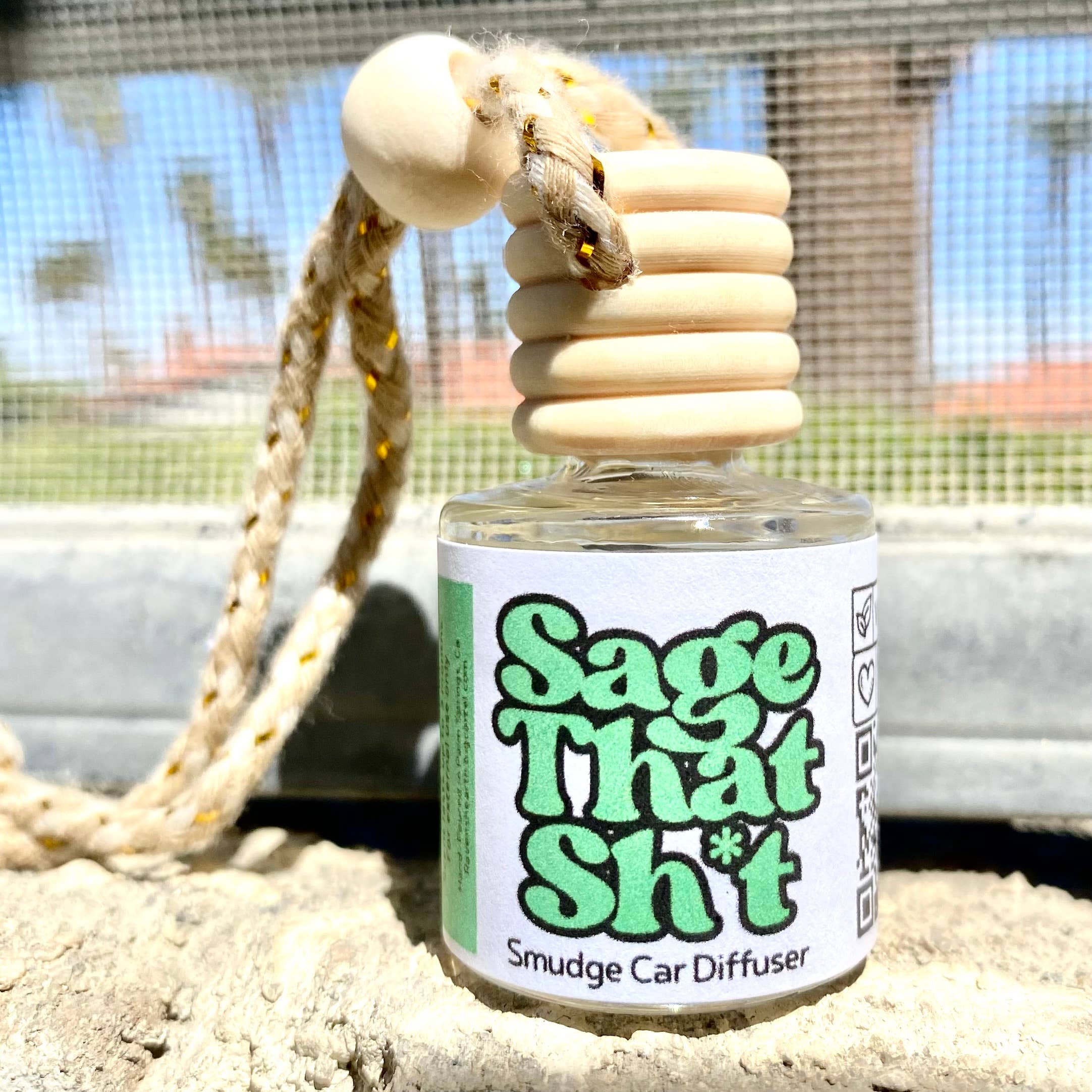 Raven’s Hearth - Wholesale Car Freshener - Unisex - Sage That Sh*t Car Diffuser | Sage, Palo Santo & Sandalwood1