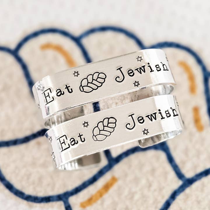 Salt Sparkle Shalom - Wholesale Gift bag set/pack - Eat Jewish for Eight Nights – Melinda Strauss × Salt Sparkle Shalom Chanukah Gift Set13