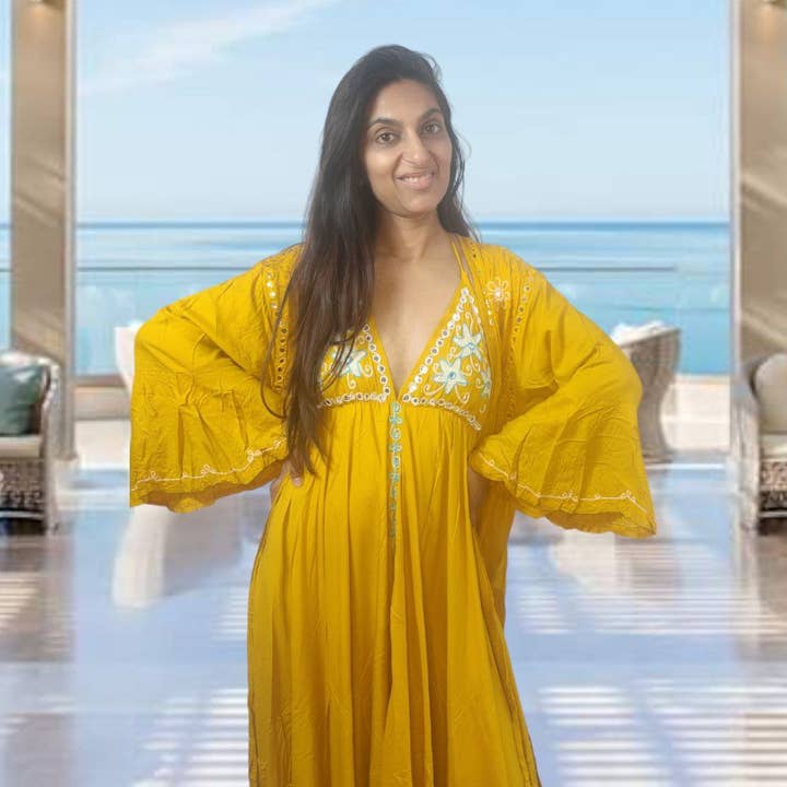 Kimono-jack met borduursel voor wholesale door Nola by bijusol