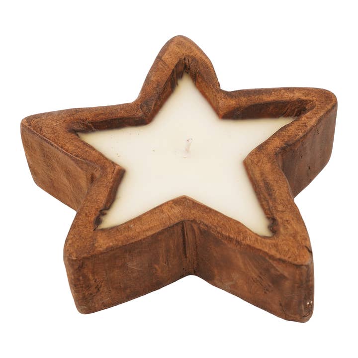 My Amigos Imports - Wholesale Candle Holder - Star Dough Bowl-Small-7x7x2 inches-Candle Ready-NEW