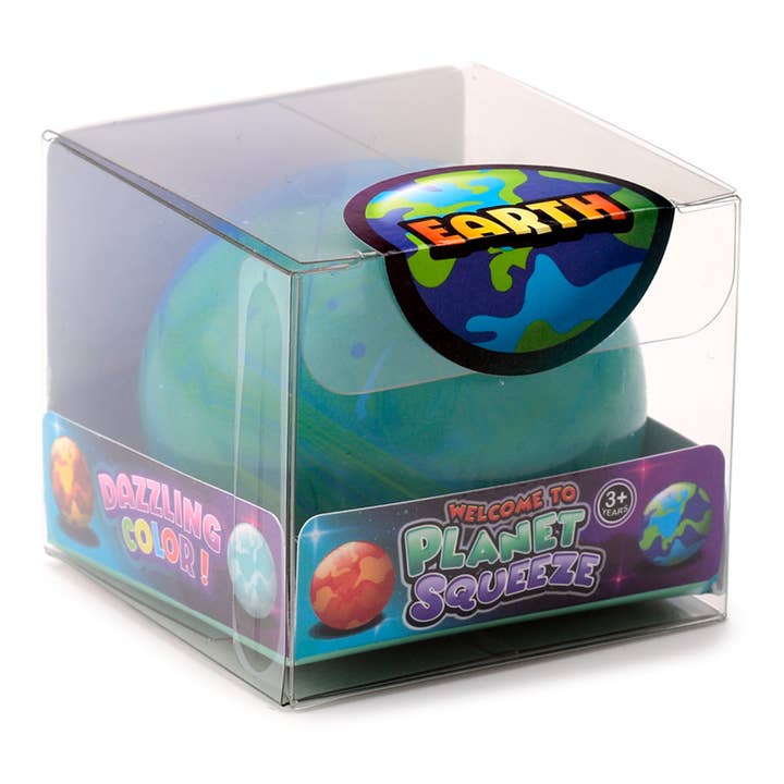 Puckator Ltd - Venta al por mayor Bola antiestrés - Pelota antiestrés Maltose Squeezy Planet2
