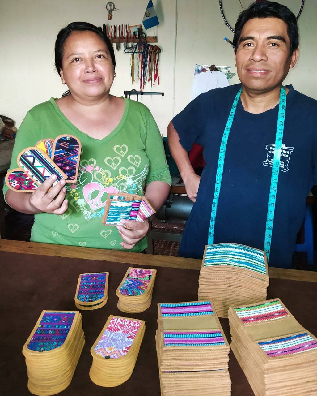 Lumily - Wholesale Bagage-label - Huipil Upcycled Textiel Bagagelabel - Guatemala8