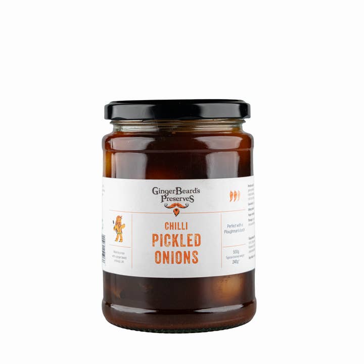 GingerBeard's Preserves – wholesale Pickled vegetables – Chilli Pickled Onions