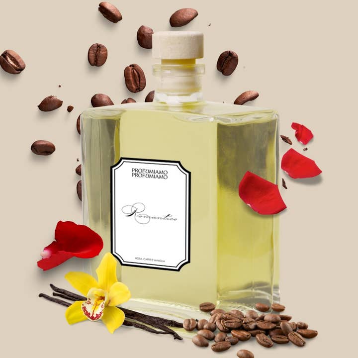 Ambient diffuser/Romantisk - rose, kaffe og vanilje for engroshandel hos Profumiamo