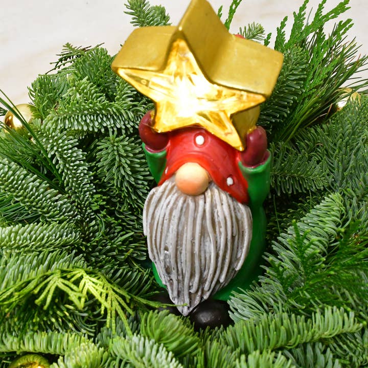 Champion Greens Forest farm - Wholesale Christmas Decoration - Gnome centerpiece1