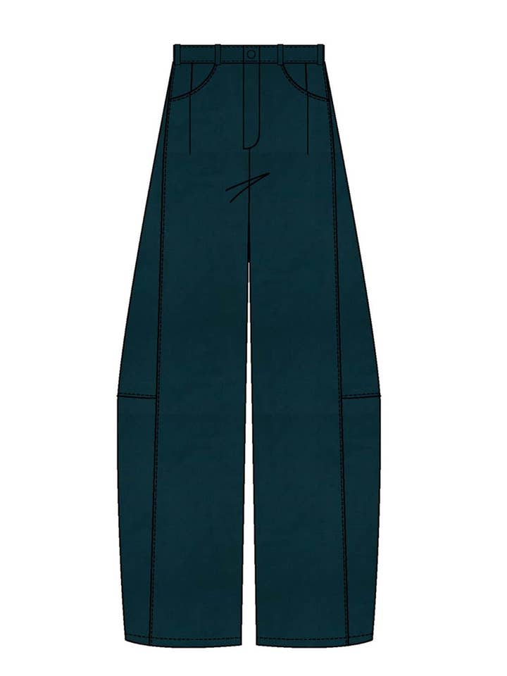 NOOKI DESIGN LTD - Wholesale Jeans - Women's - Claudia Barrel Leg Jeans