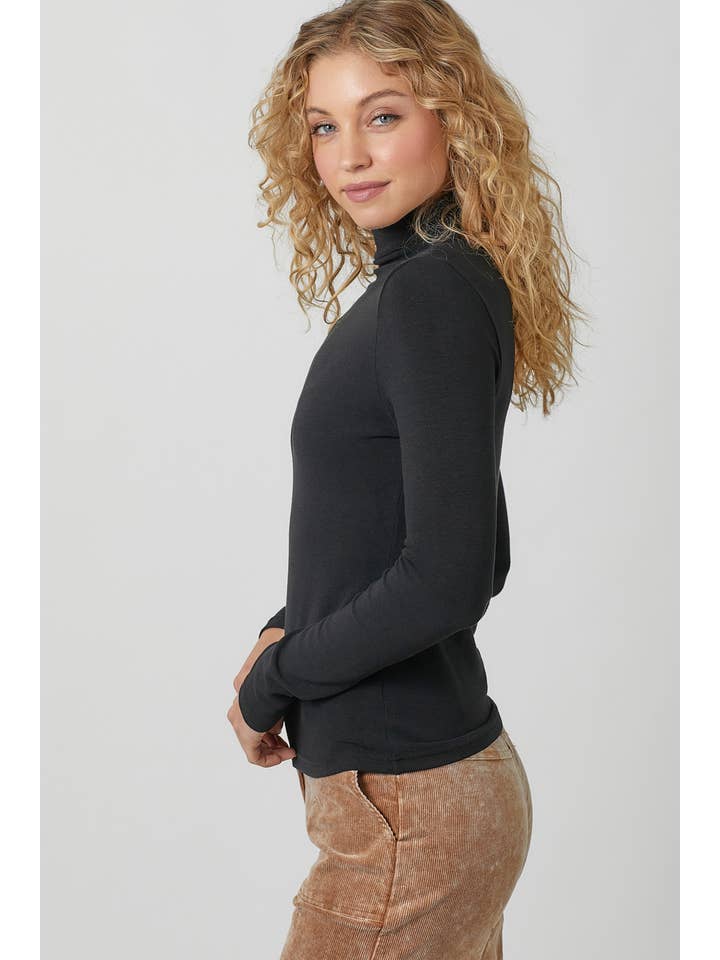 Mystree - Wholesale Knit Top - Women's - 60813 Knit Mock Neck Top