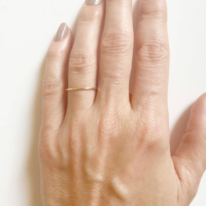 Selah Vie - Wholesale Band/Stacked Ring - 14K Stack Ring1