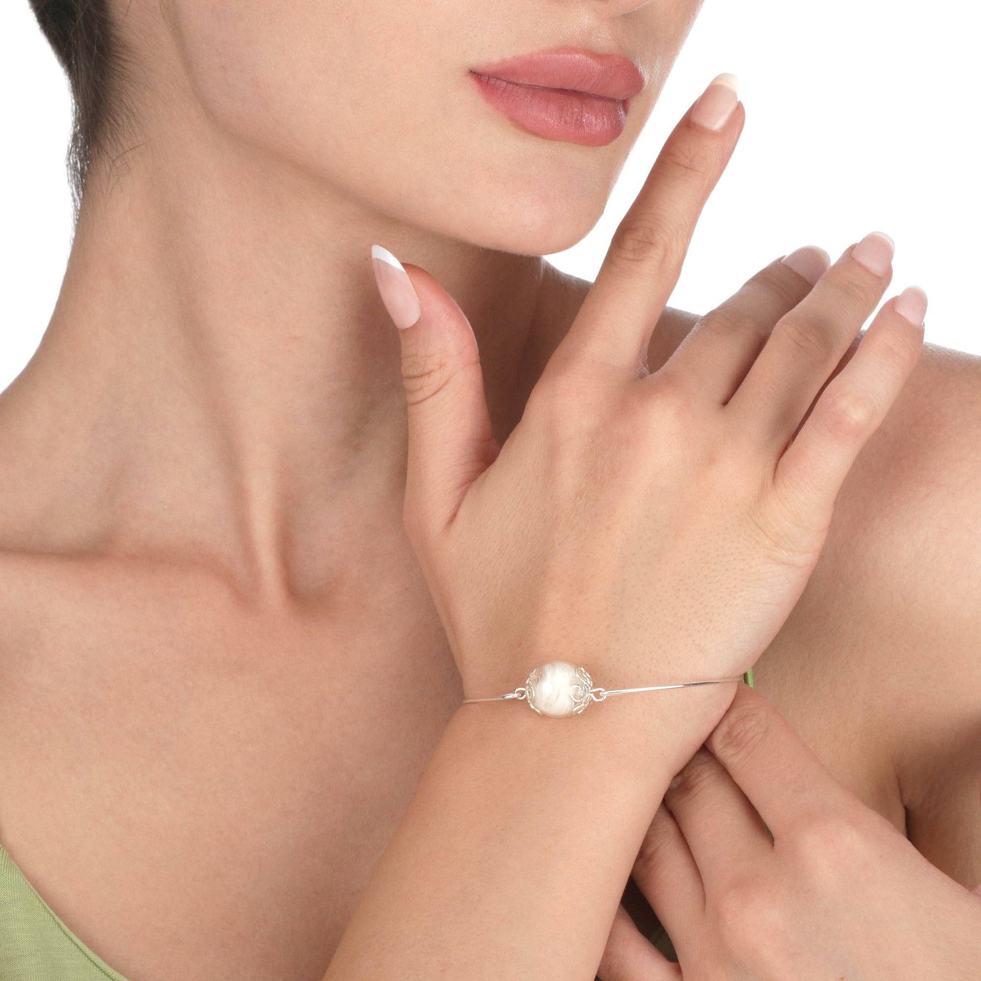 MadamLili - Wholesale Cuff Bracelet - Genuine Feather Bangle - Angel Feather Jewelry - RETARM-111