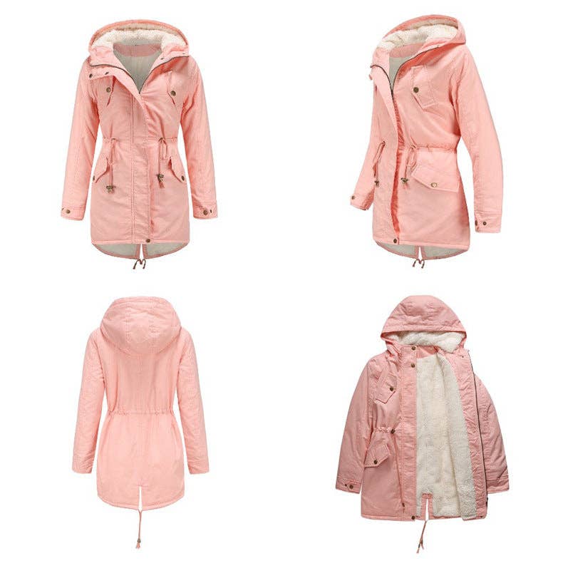Marayn - Wholesale Parka - Women's - 2025 Autumn Winter Womens Thick Hooded Parka Coat17