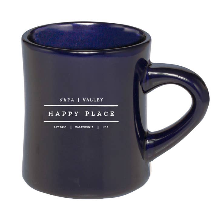 Custom 12 oz. Glossy Ceramic Diner Mug -Full Color for wholesale by Mercantile 12