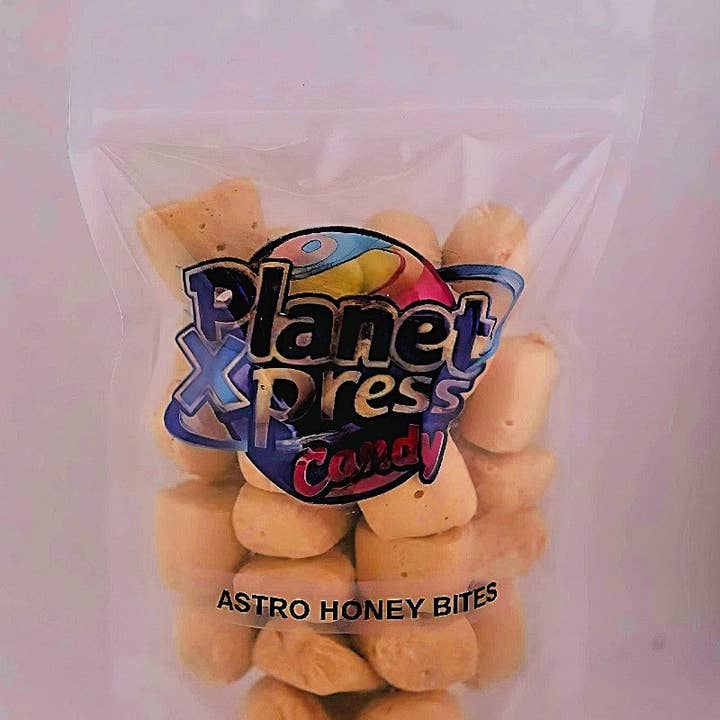 Alpha Wholesale - Wholesale Hard Candy - Planet Xpress Freeze-Dried Candy Astro Honey Bites – Sweet, Crunchy Honey Candy Chunks – Space-Themed Snack – Shelf-Stable, No Refrigeration Needed