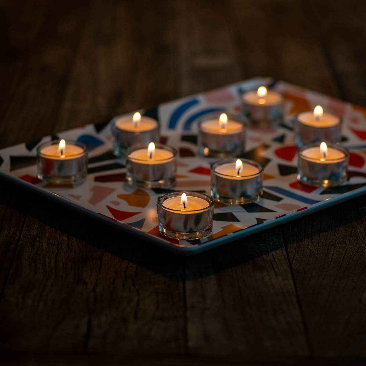 GoodLight Natural Candles - Wholesale Tea Light Candles - Unscented Tea Light Candles | 24-Count Box1