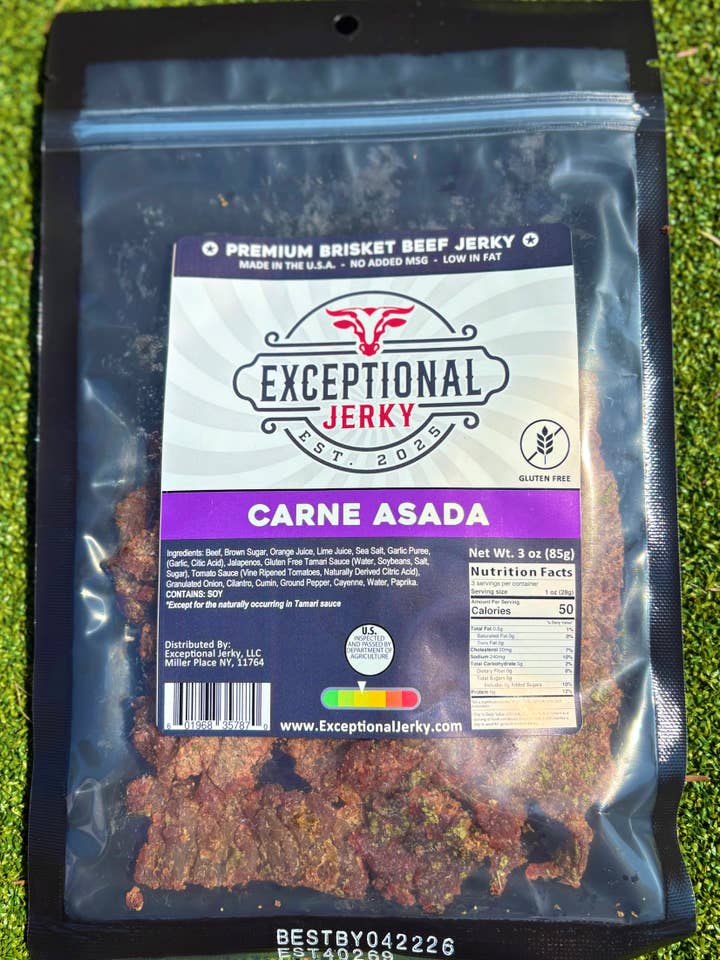 Carne Asada for wholesale by Exceptional Jerky LLC