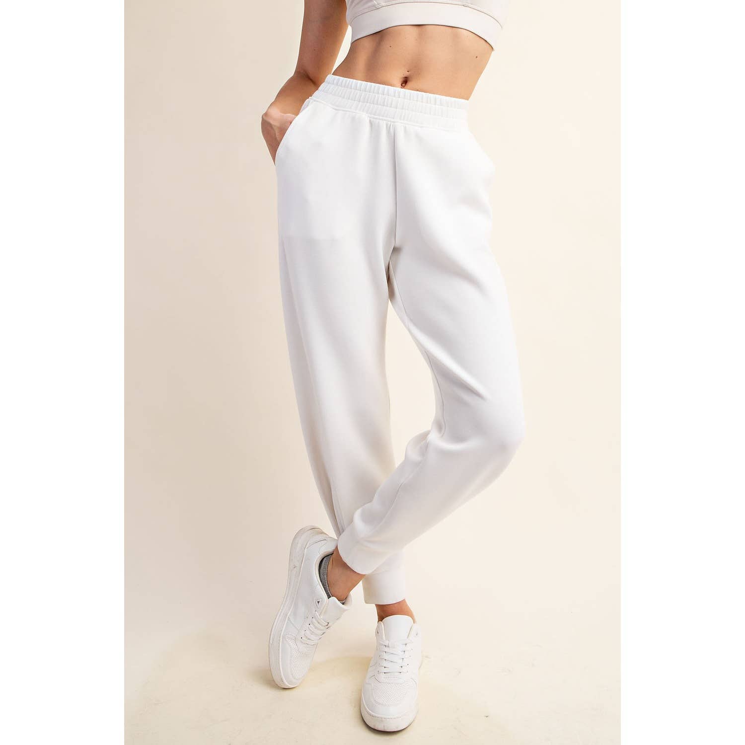 Rae Mode - Wholesale Athletic Sweatpants/Joggers - Women's - MODAL SCUBA FULL LENGTH JOGGER PANT10