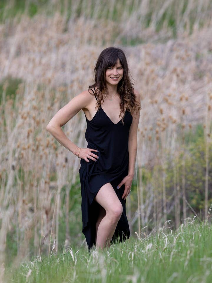 In the Moment Slip Dress for wholesale by The OM Collection