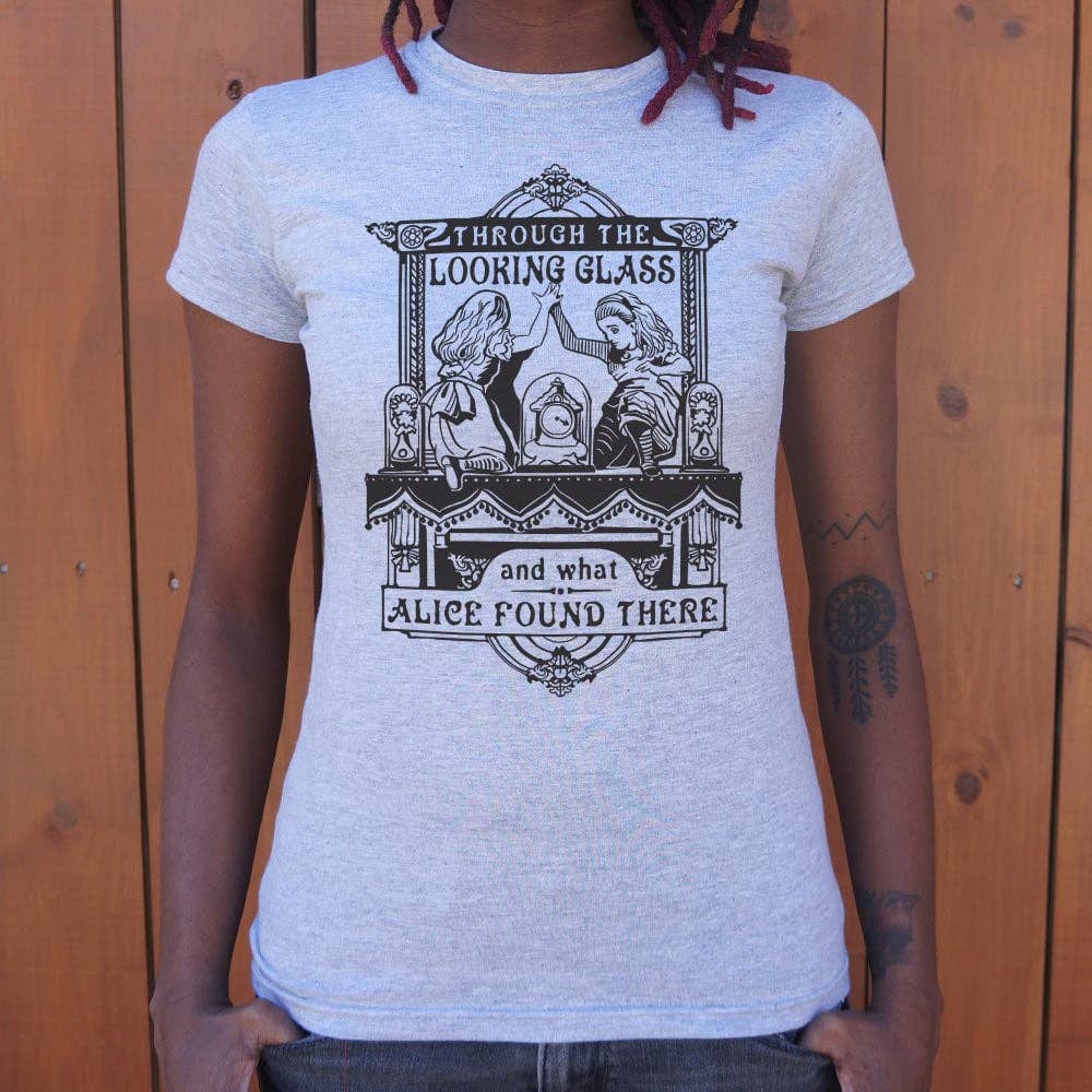 6DS - Wholesale Screen Printed T-Shirt - Women's - Through The Looking Glass Women's T-Shirt0