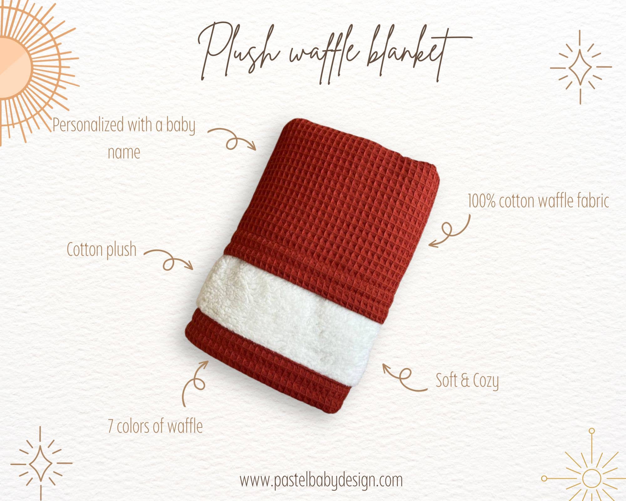 Pastel Baby - Wholesale Deken - Kinderen en baby - Warme pluche deken voor baby/peuter in poedermint1