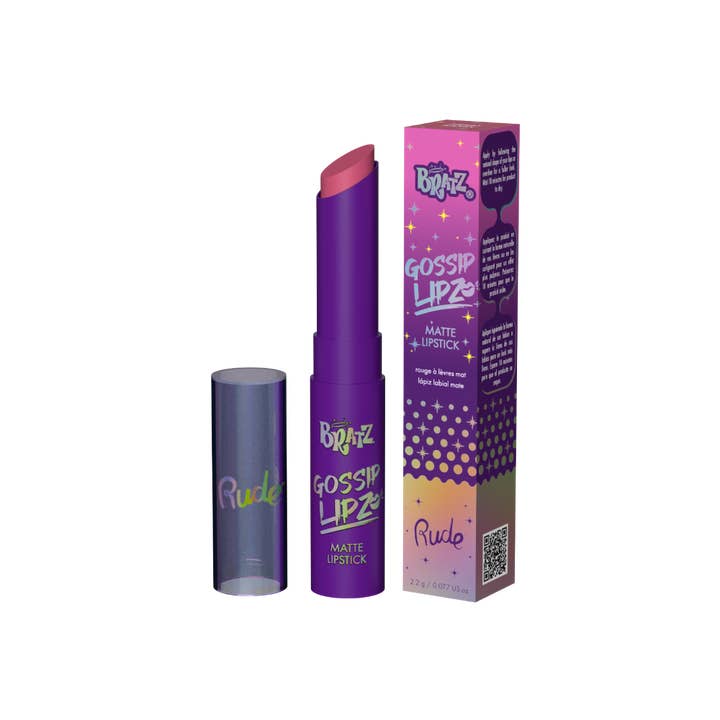 Rude Cosmetics - Wholesale Lipstick - Bratz Gossip Lipz Matte Lipstick