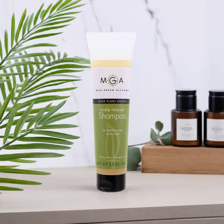Max Green Alchemy - Wholesale Hair Shampoo - Scalp Rescue Shampoo Tube Size 6-pack (5.5 Oz Ea)7