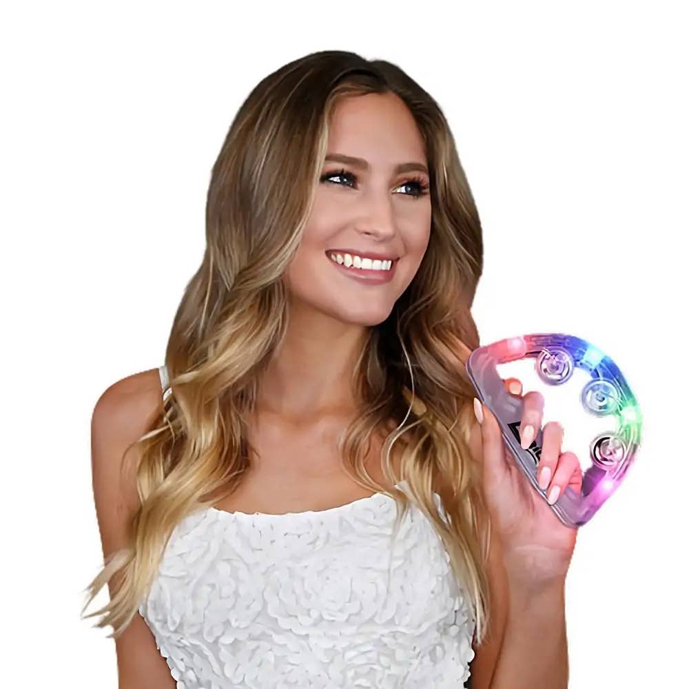 Blinkee.com, LLC - Wholesale Light-Up Toy - Kids & Baby - Light Up Small Tambourine