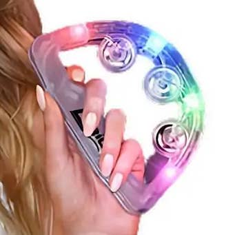 Light Up Small Tambourine for wholesale by Blinkee.com, LLC