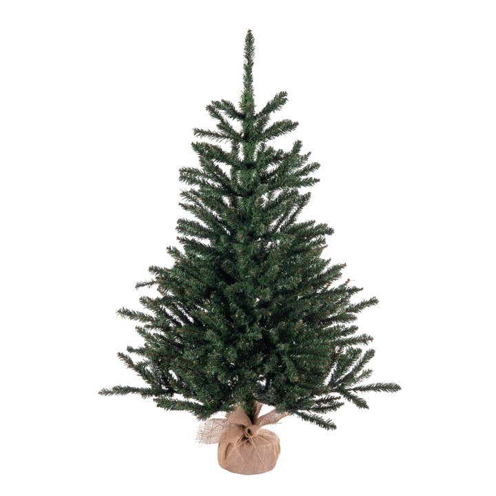 Green Vickerman 42" Anoka Pine Artificial Christmas Tree, Unlit for wholesale on Faire