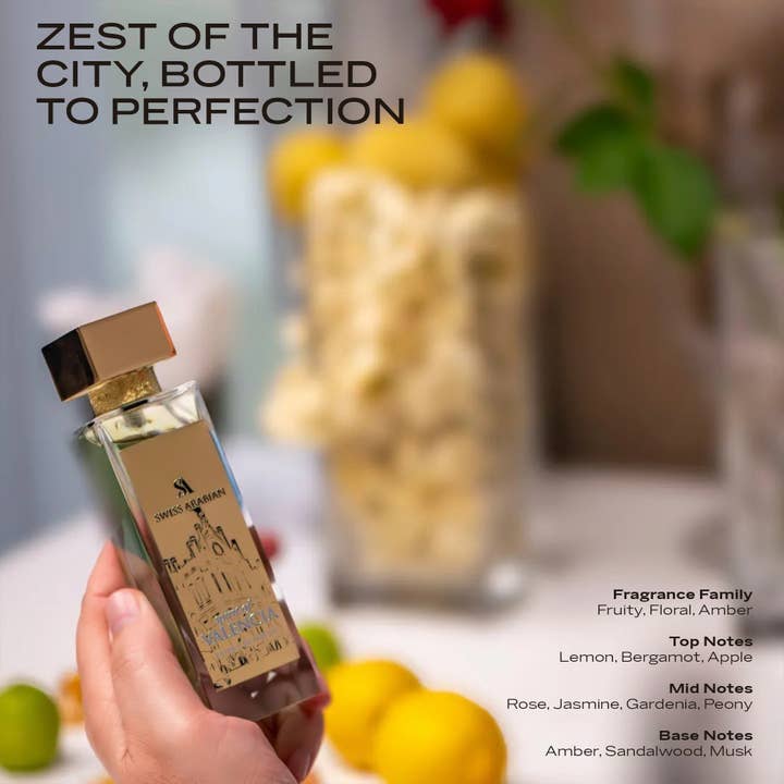 SWISS ARABIAN – Großhandel Parfüm/Eau de Toilette – Swiss Arabian Spirit of Valencia Luxus EDP für Unisex 100 ml1