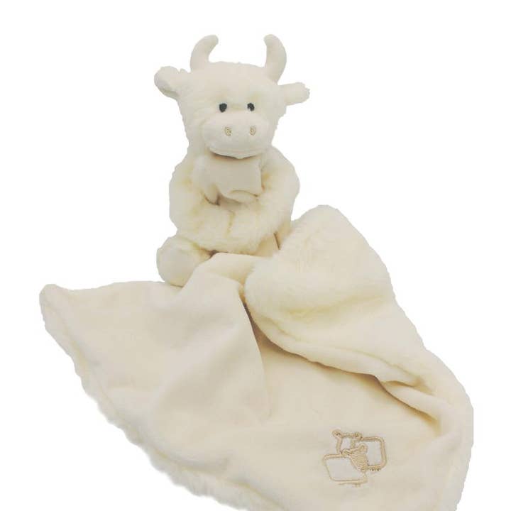 Highland Coo Toy Soother Cream Premium Soft Plush for wholesale by Jomanda US