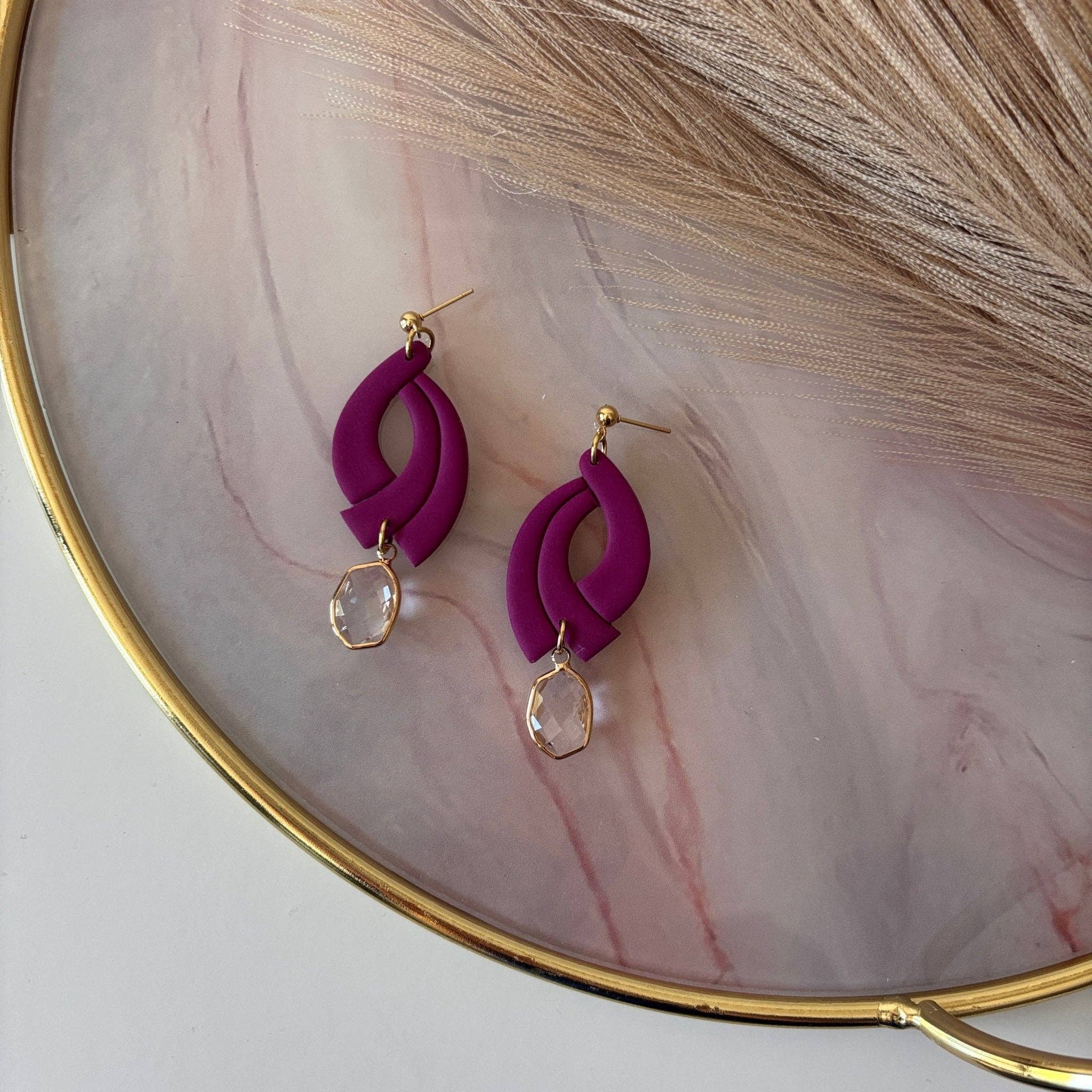 DUESTELLE ITALIA - Vente Boucles d'oreilles pendantes - Vera - Boucles d'oreilles artisanales pendantes7