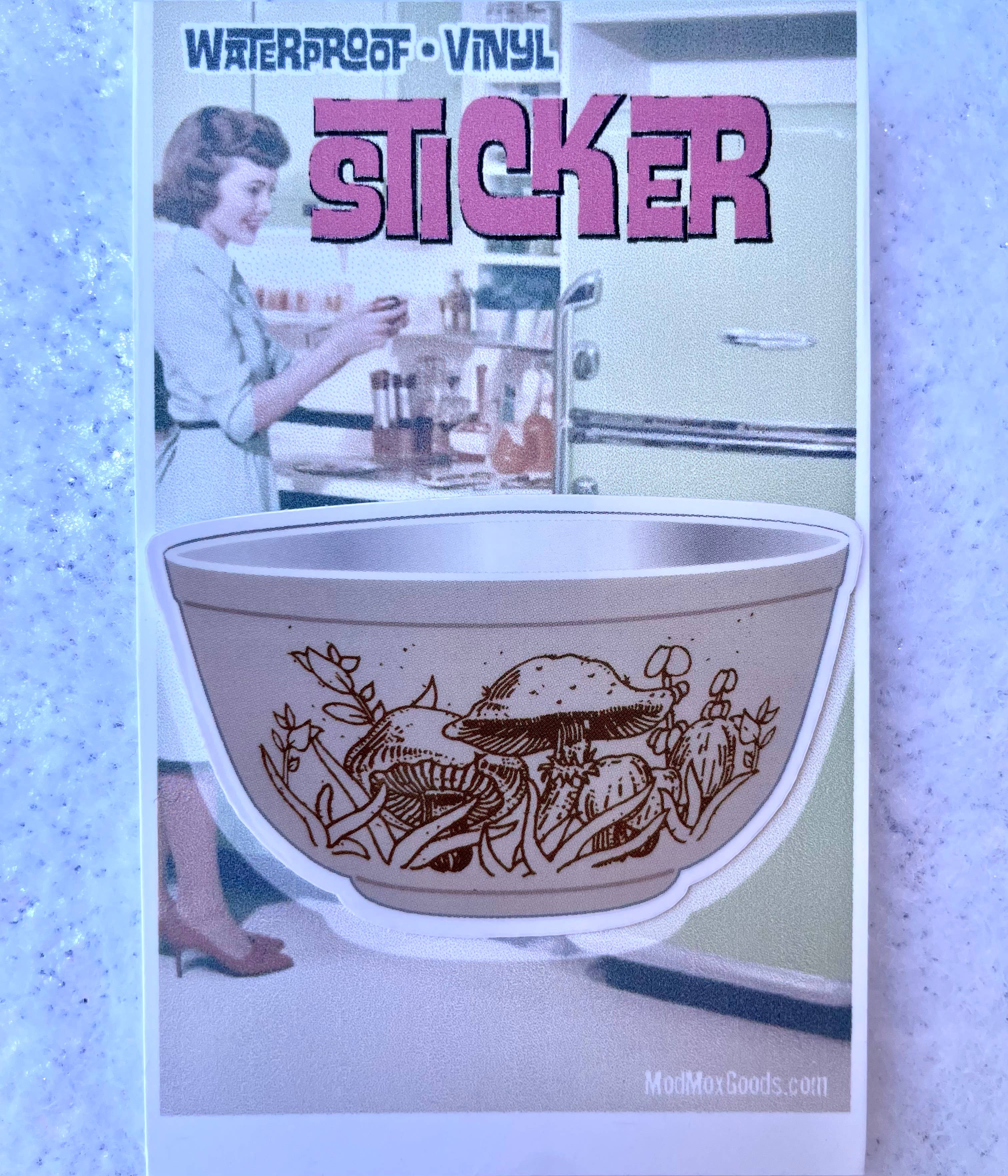 ModMoxGoods - Wholesale Sticker - STICKERS Pyrex Bowl- CHOOSE A LA CARTE
===8