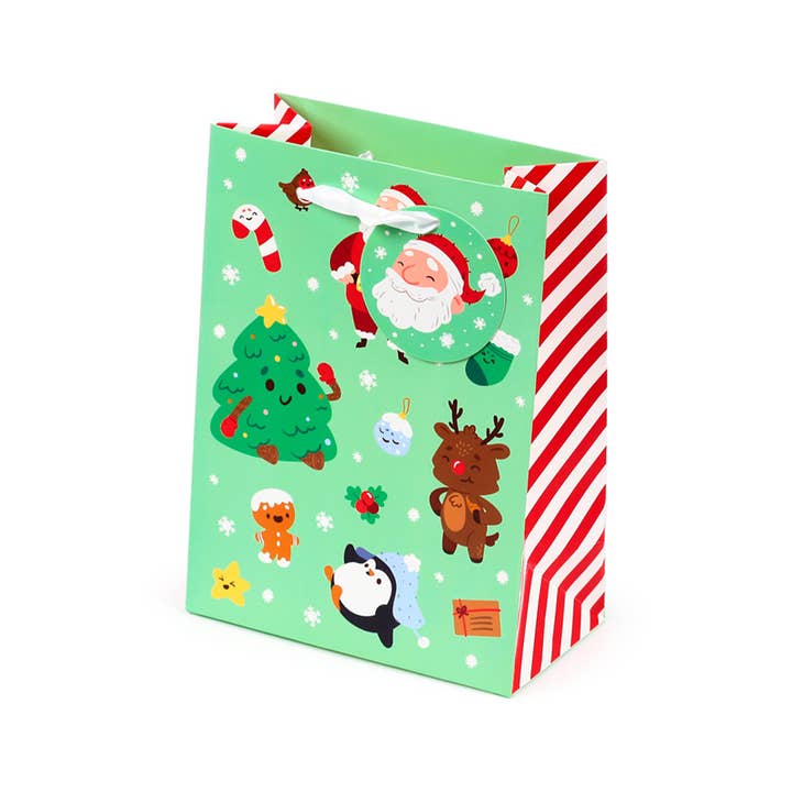 Puckator Ltd - Wholesale Gift Bag - Christmas Jingle Bunch Gift Bag Medium2