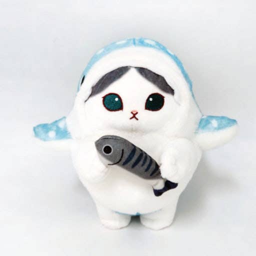 K-Wonderland - Wholesale Stuffed/Plush Toy - Kids & Baby - Mofusand Shark Costume with mini fishing mascot Plushes11