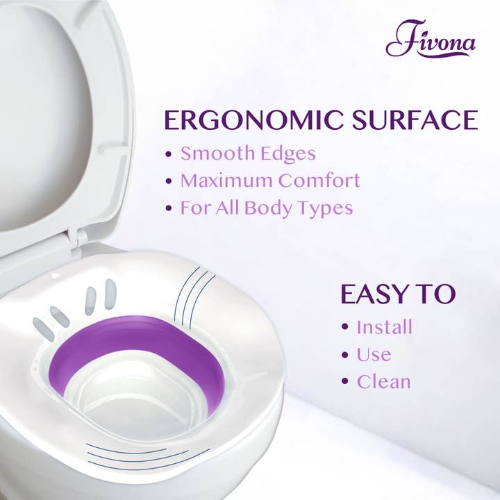 FIVONA - Wholesale Bath & Body Set - Yoni Steam Sitz Bath Seat for Postpartum and Hemorrhoids3