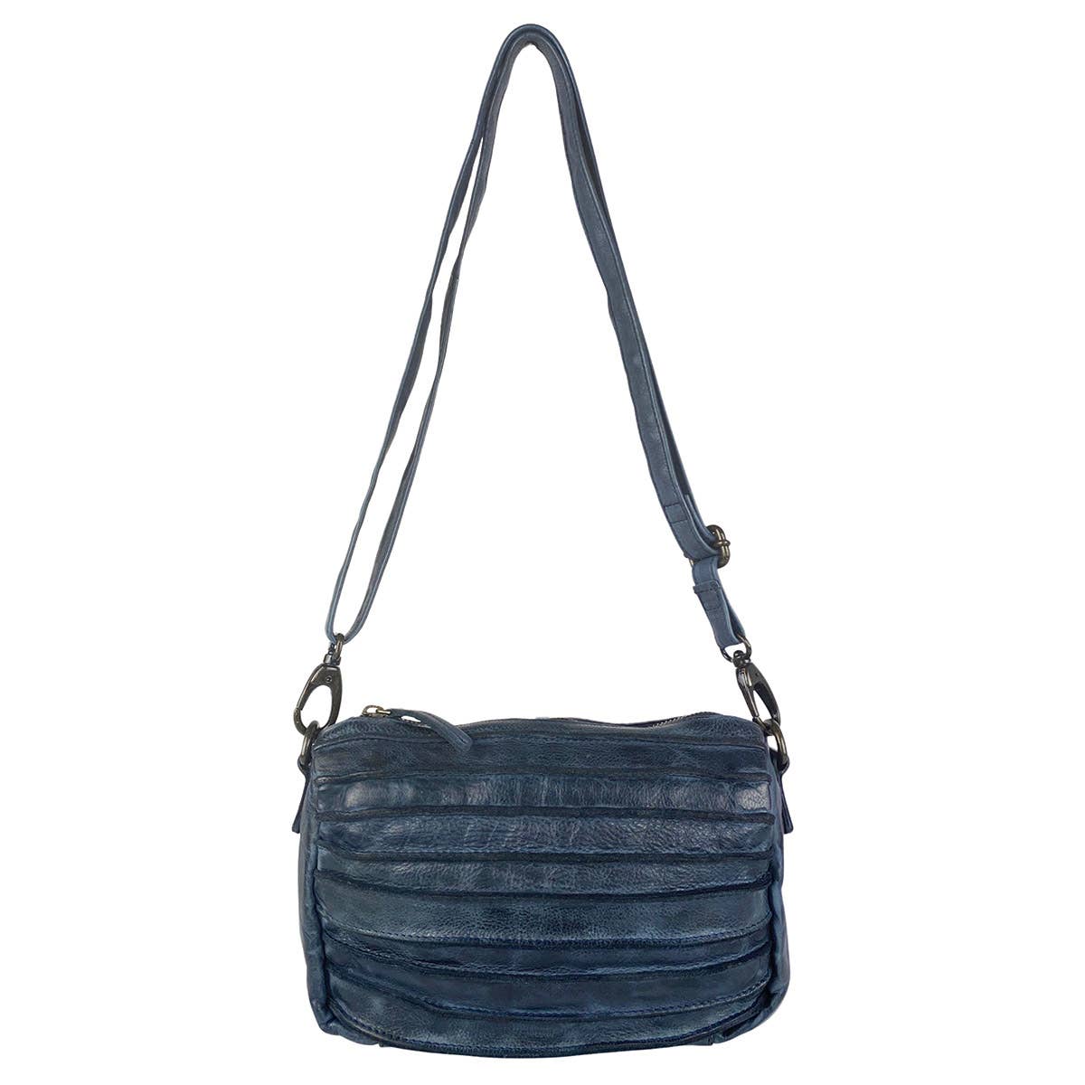 Arrigo - Wholesale Crossbody Bag - Women's - Arrigo Ladies Crossbody Shoulder Bag Washed Leather7