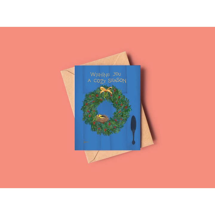 The Chrysalis Imagery – wholesale Season’s Greetings card – Cozy Card - Holiday2