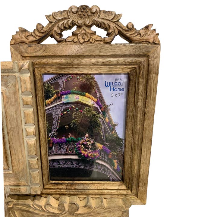 Wilco Home - Wholesale Picture Frame - "Dynasty" Six Photo Frame Mango Wood Wall Collage (Copy)5